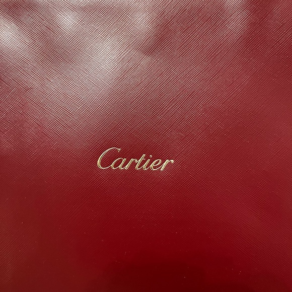 Set of TWO Authentic Cartier Shopping Bags - Picture 2 of 3